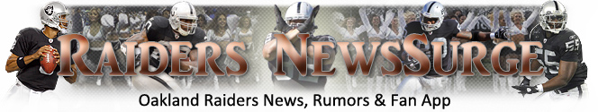 Oakland Raiders News Surge Banner
